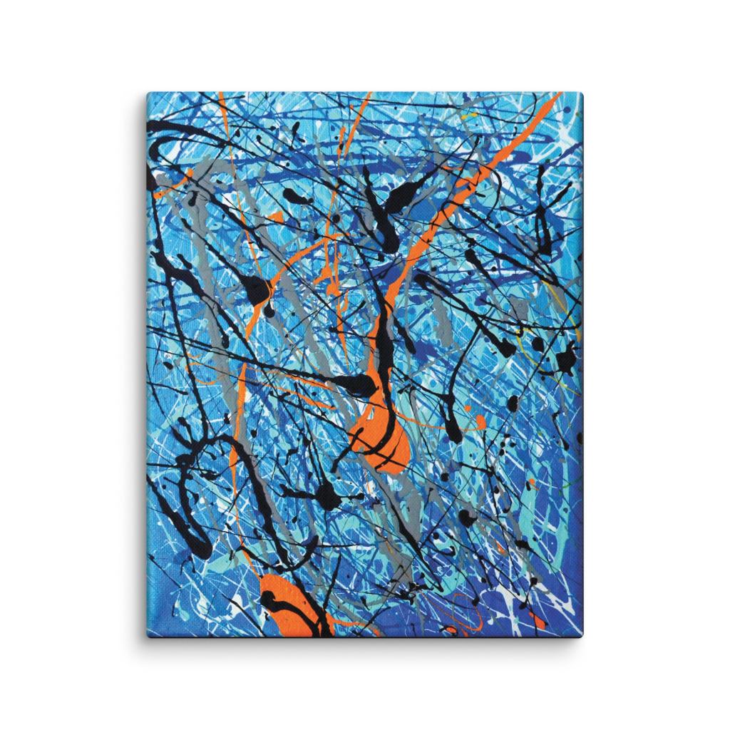 Get ‘Blue Expression’ Canvas Prints – Now Available